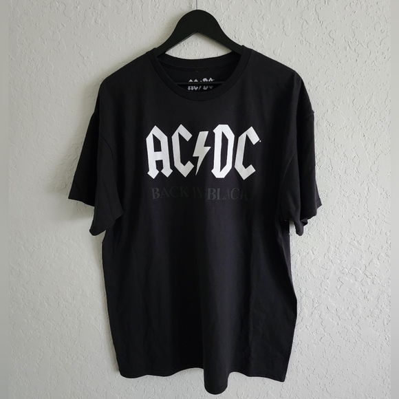 AC/DC | Shirts | Acdc Black In Black Shirt | Poshmark